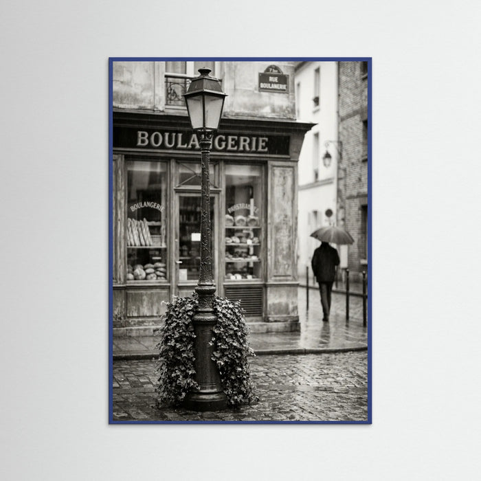 Blue Wood Parisian Corner