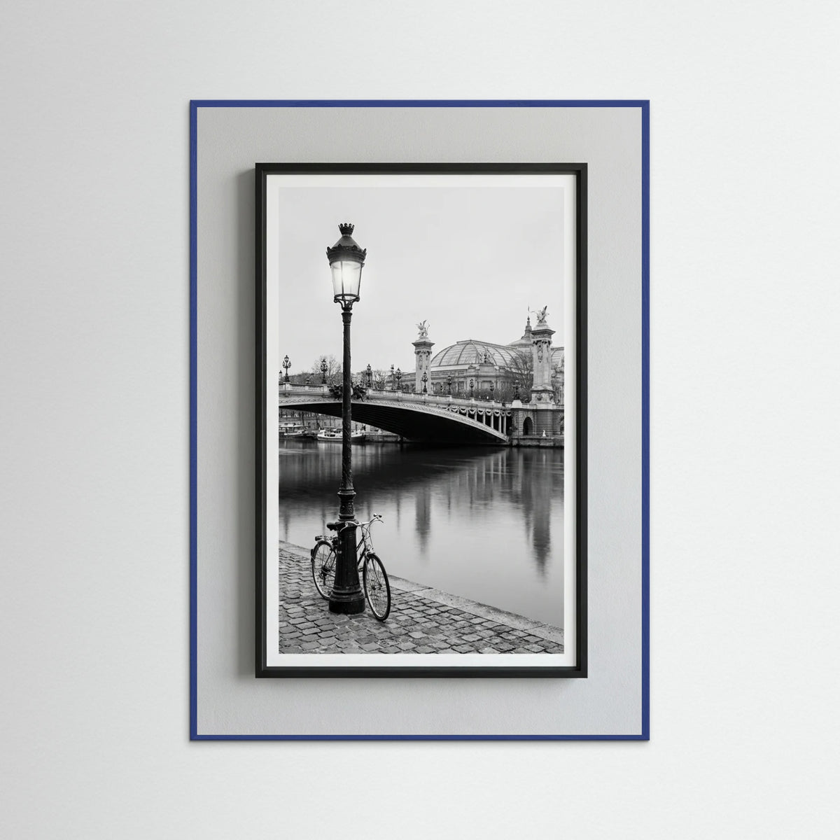 Blue Wood Parisian Corner