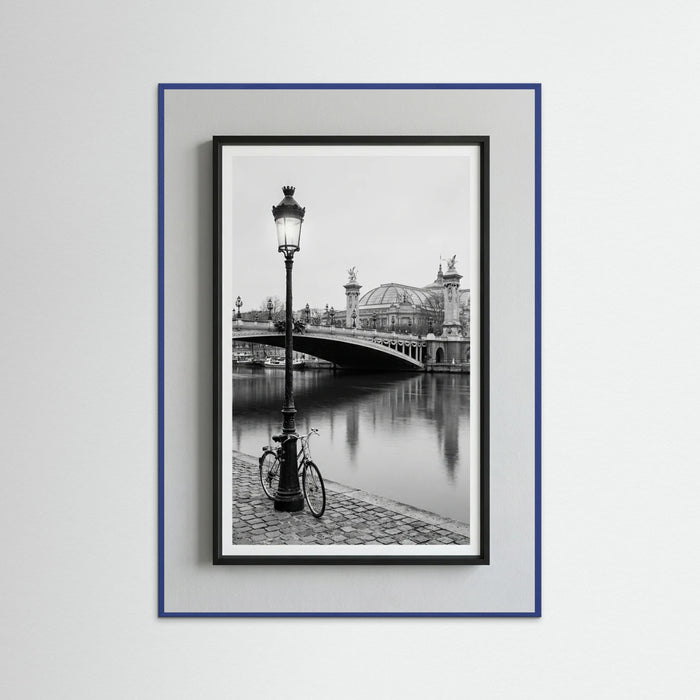 Blue Wood Parisian Corner
