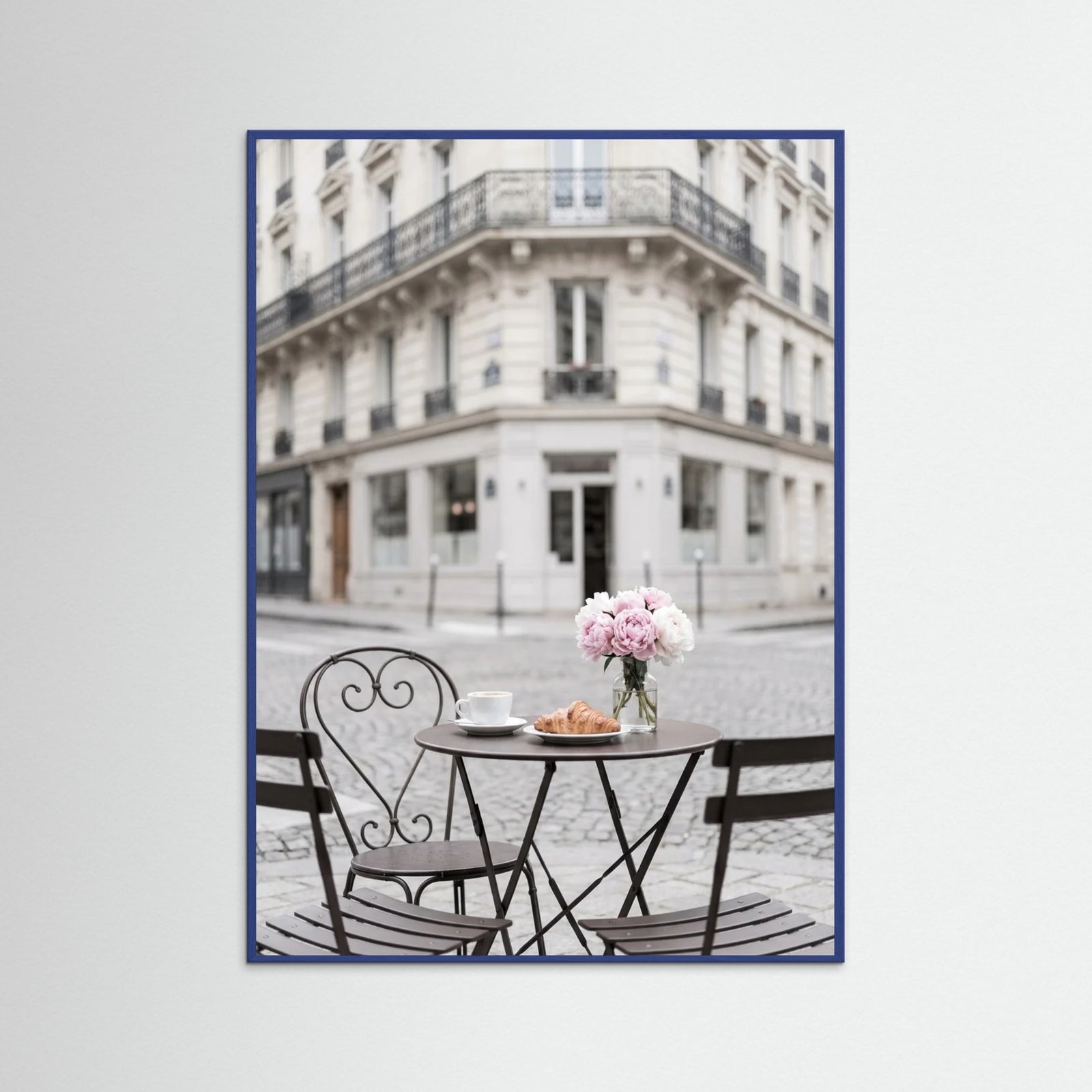 Blue Wood Parisian Magnolia Bloom