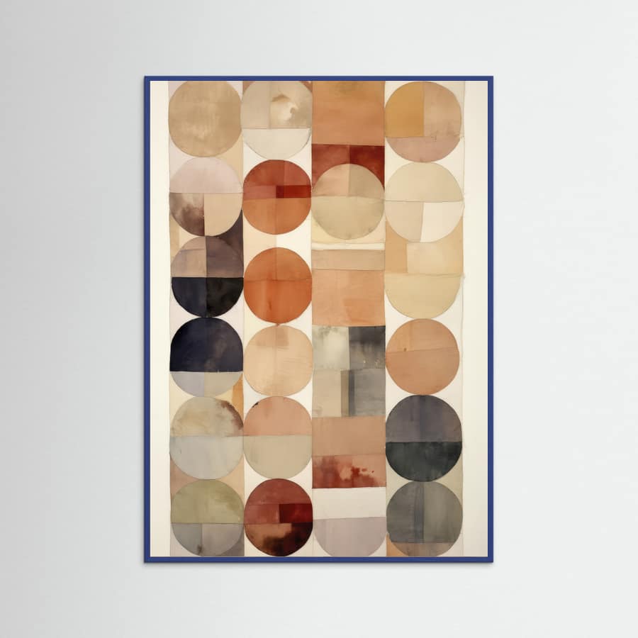 Pastel Circles Poster – poster and art print