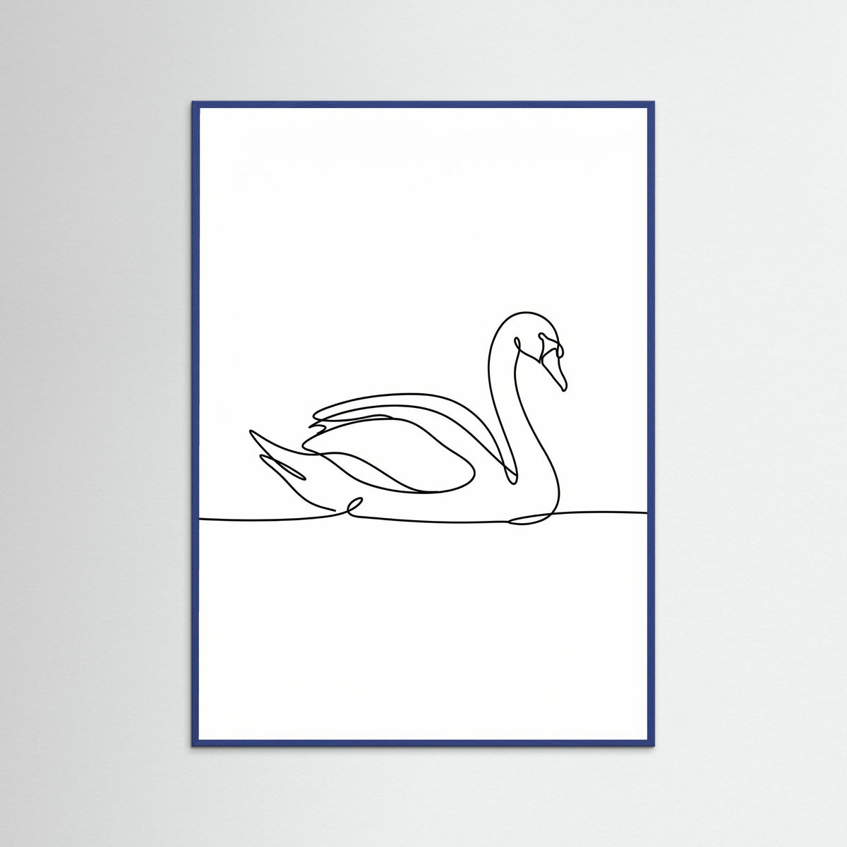 Blue Wood Peaceful Dove Line