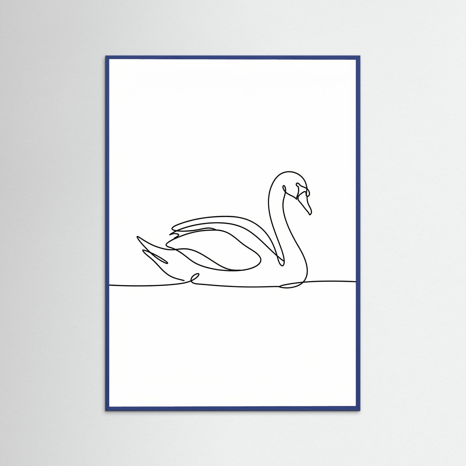 Blue Wood Peaceful Dove Line