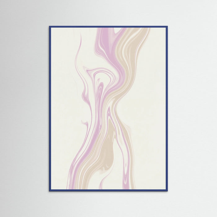 Blue Wood Peaceful Marbling
