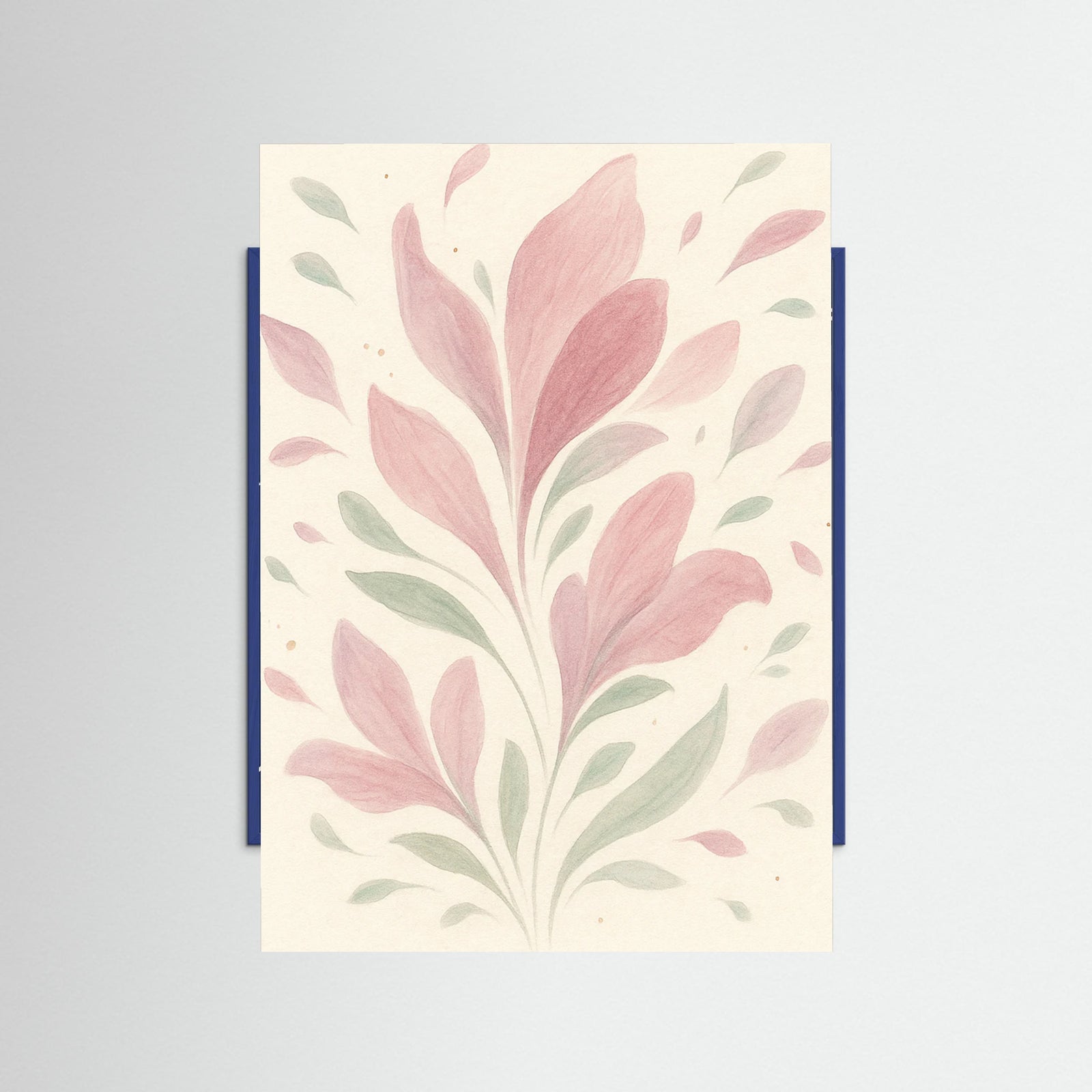 Blue Wood Petal Dream