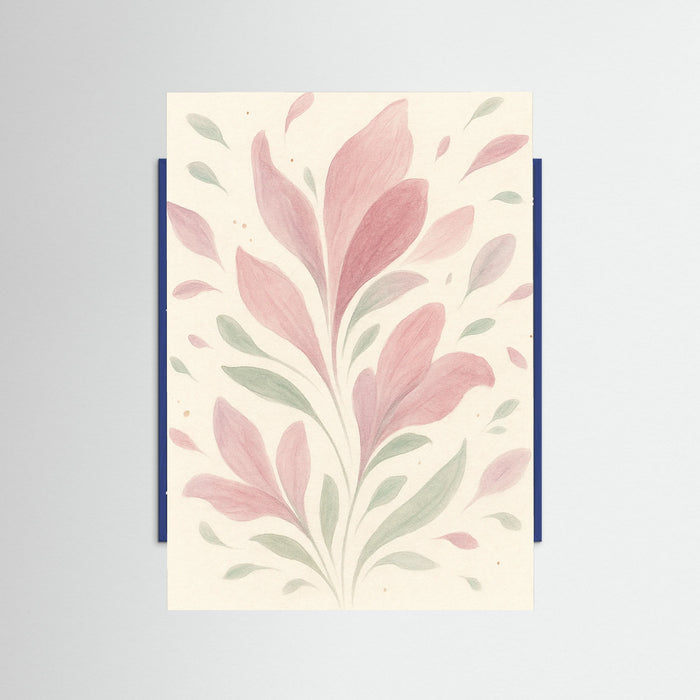 Blue Wood Petal Dream