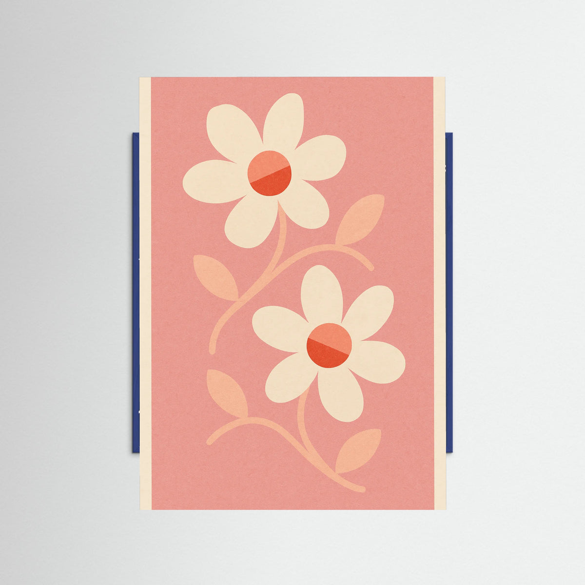 Blue Wood Petal Dreamscape