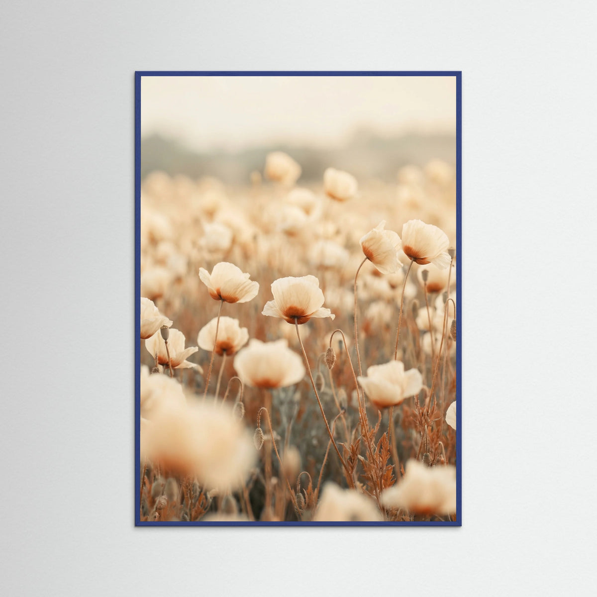 Blue Wood Petal Radiance