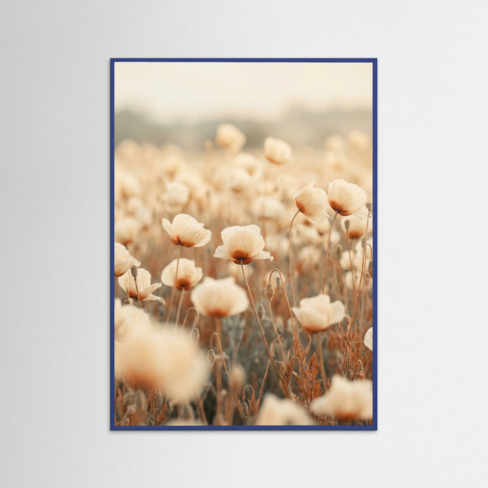 Blue Wood Petal Radiance