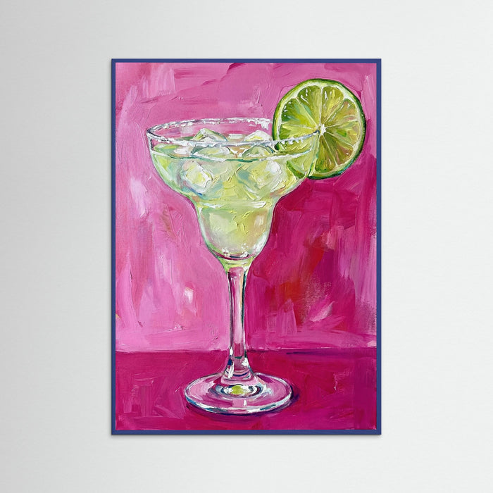 Blue Wood Pink Martini