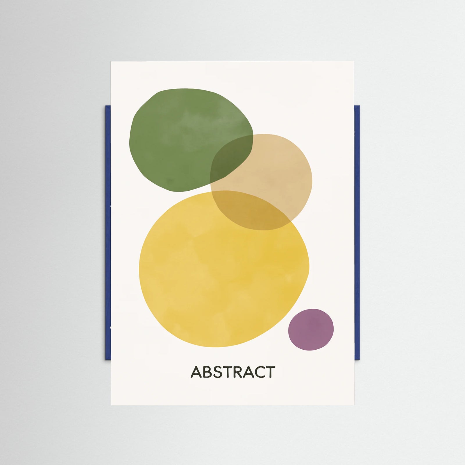 Blue Wood Pink Red Circles 1