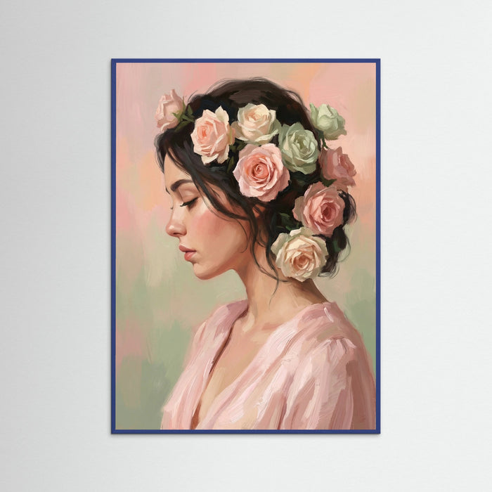 Blue Wood Pink Reverie