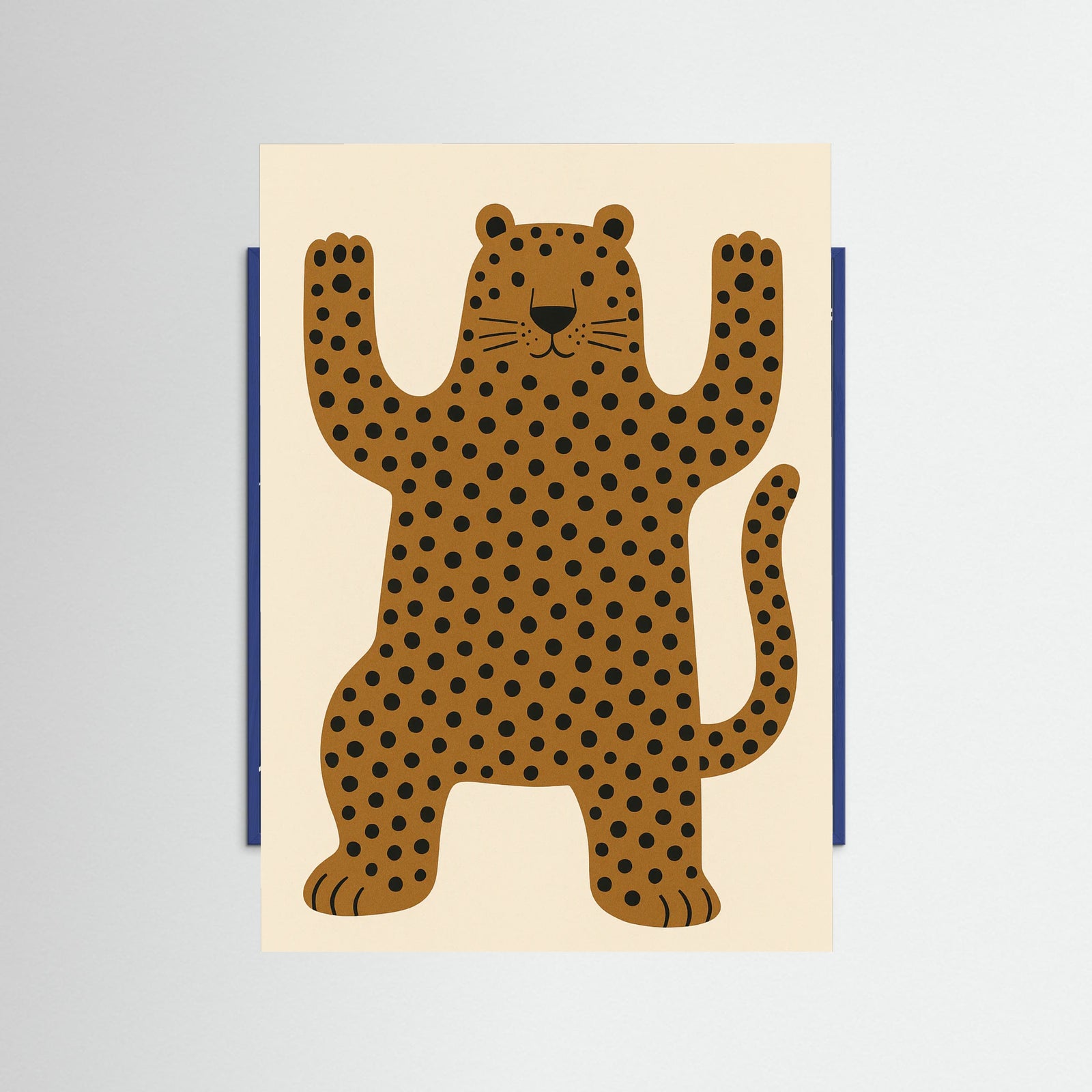 Blue Wood Playful Predator