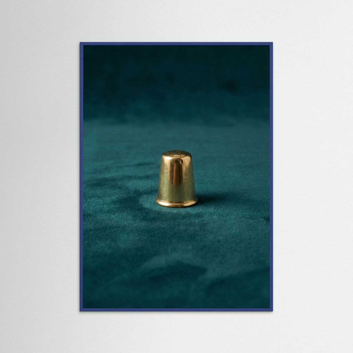 Blue Wood Polished Pair