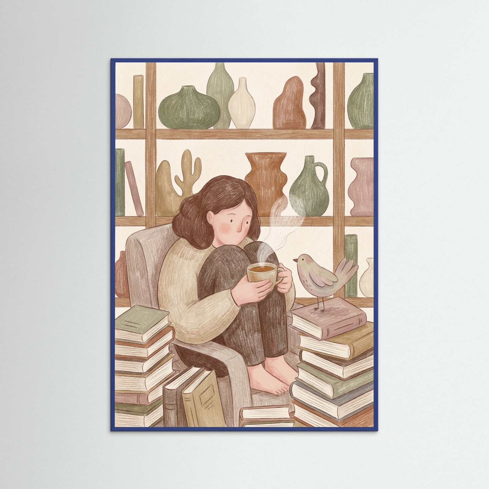 Blue Wood Pottery Companions