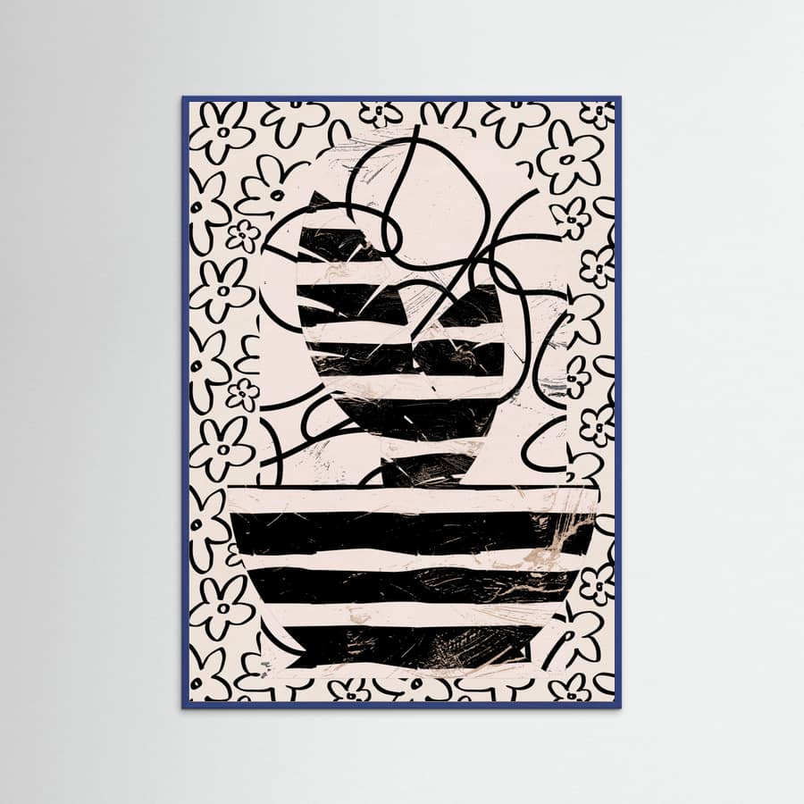 Blue Wood Potterypoemno02 Poster