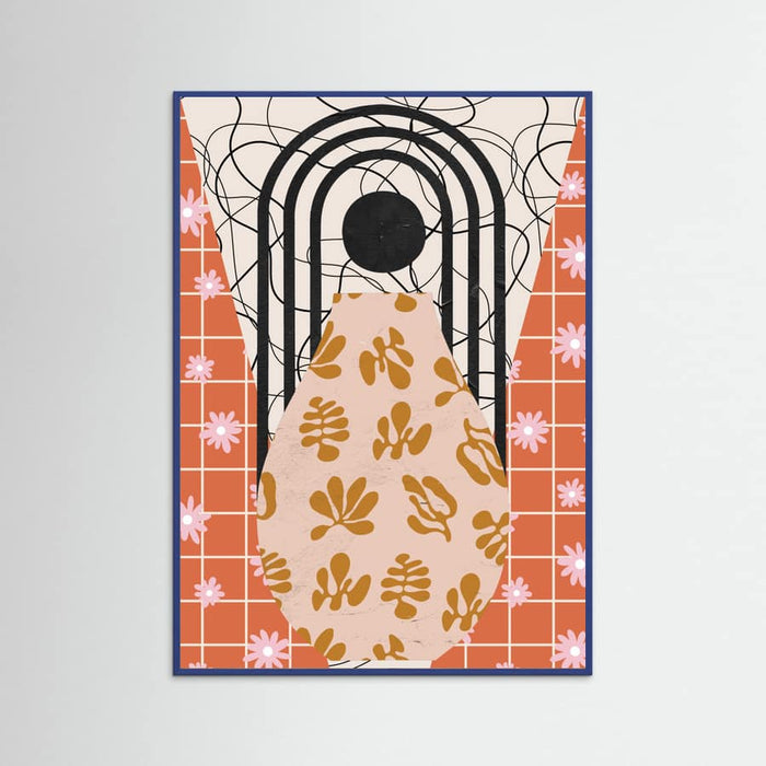 Blue Wood Potterypoemno06 Poster