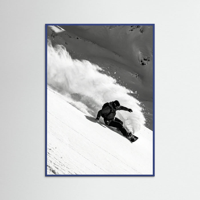 Blue Wood Powder Descent