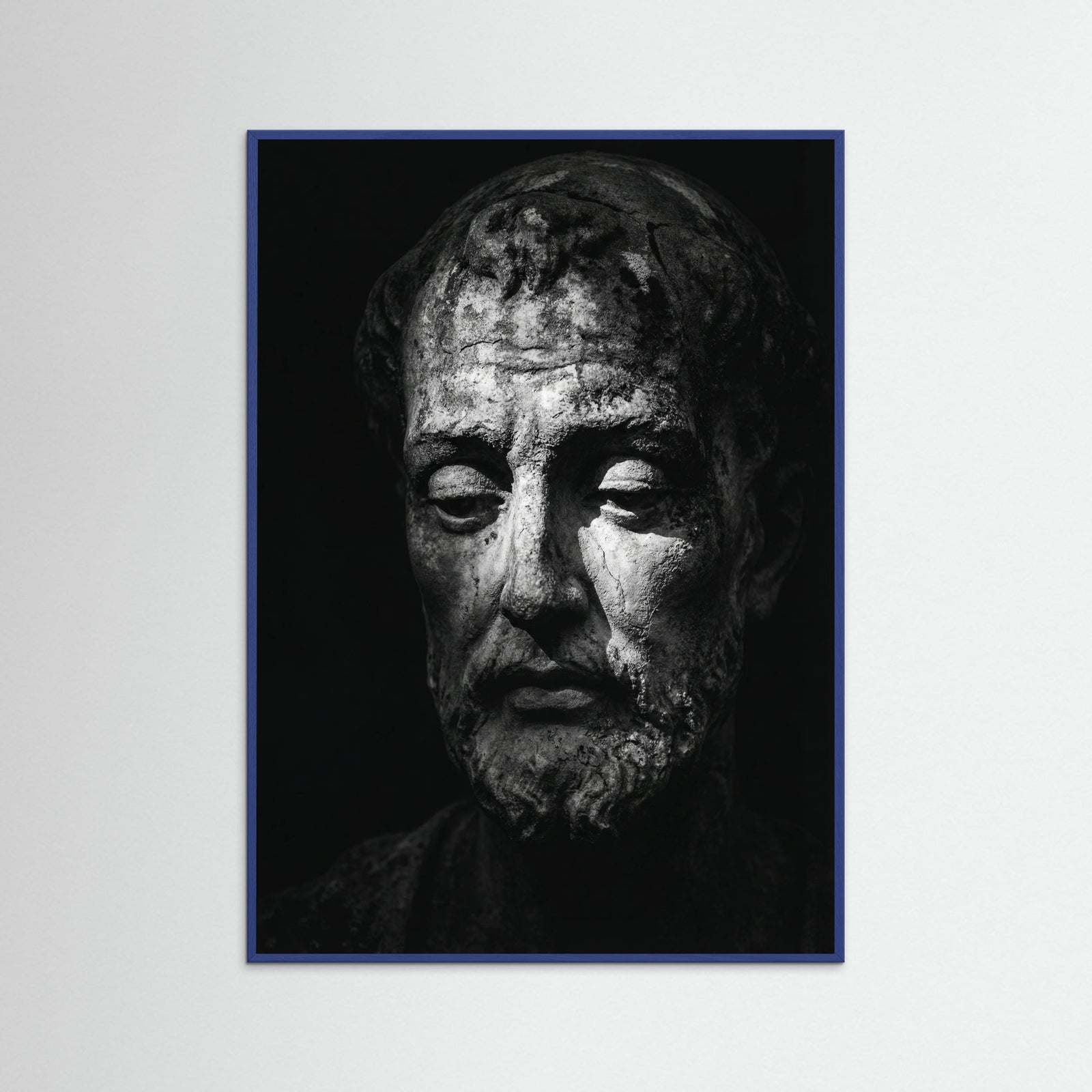 Blue Wood Prayers Embrace