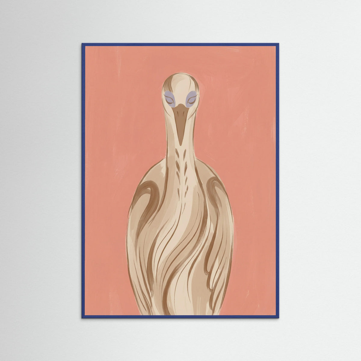 Blue Wood Primal Gaze