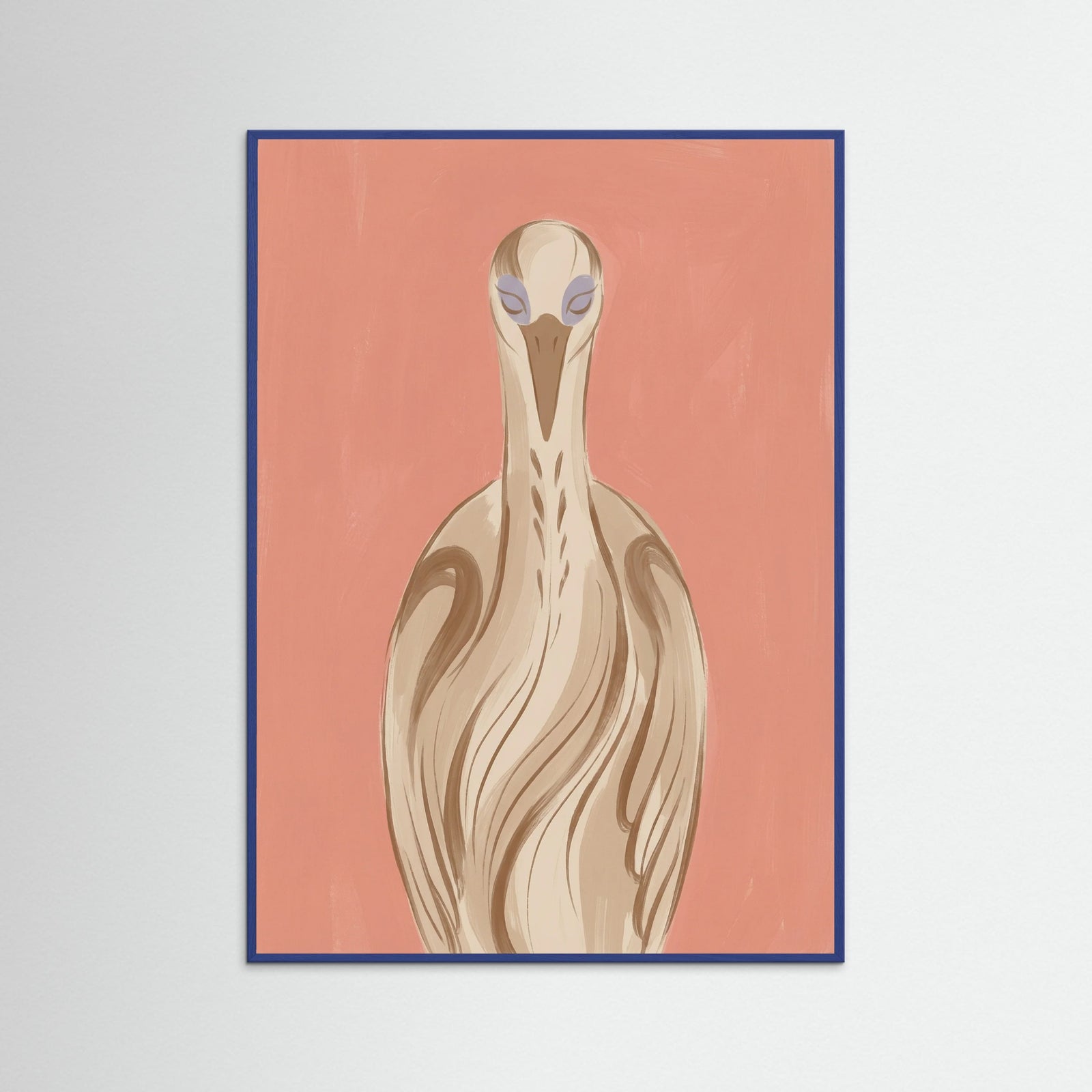 Blue Wood Primal Gaze