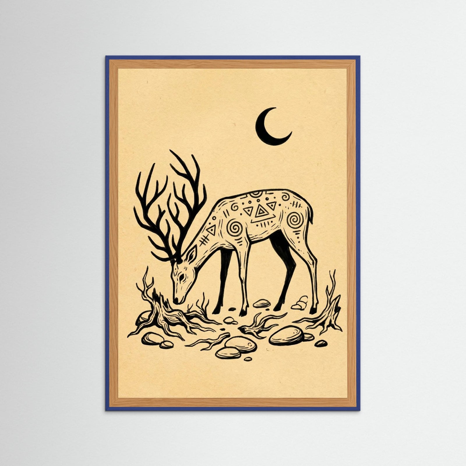 Blue Wood Primal Rider