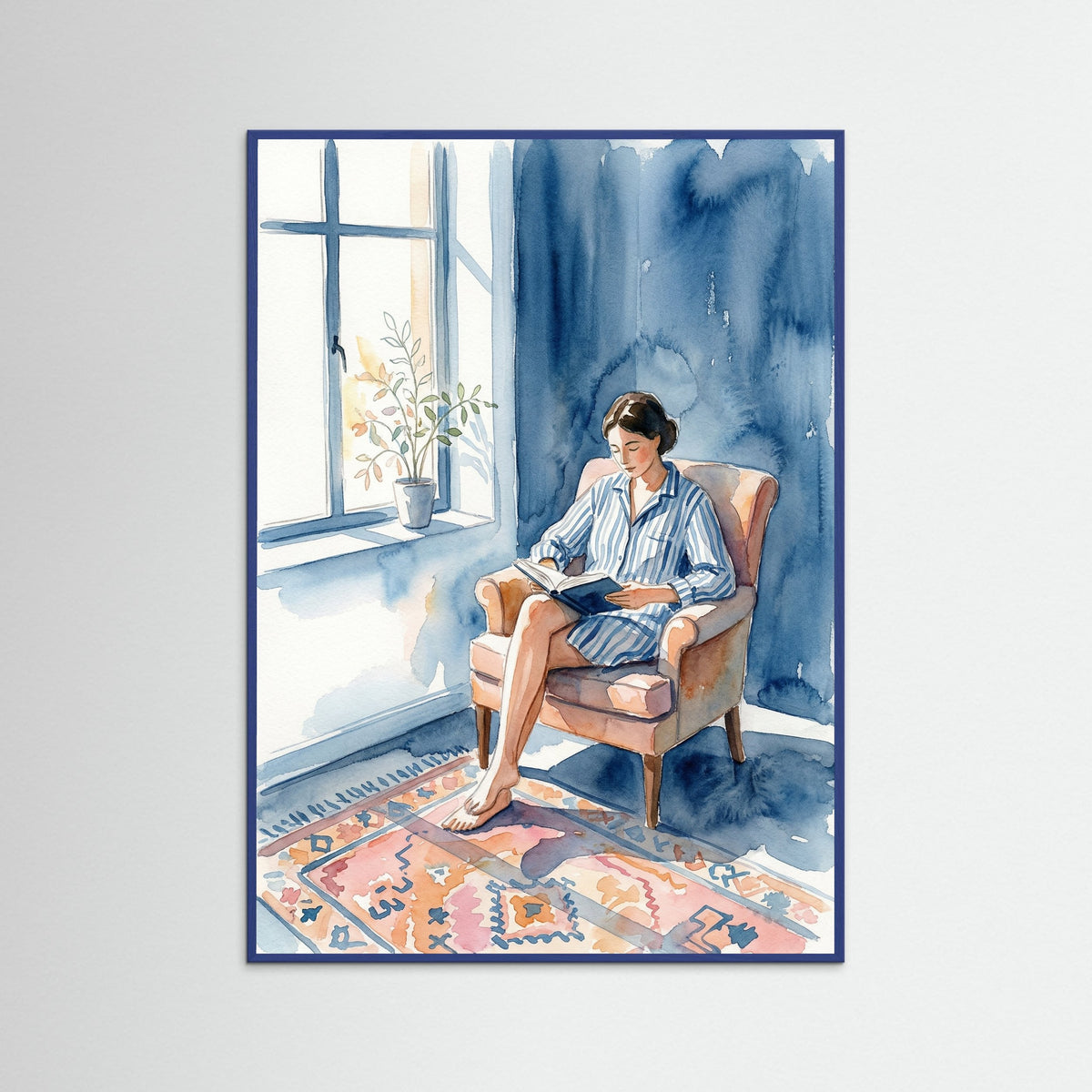 Blue Wood Quiet Comfort