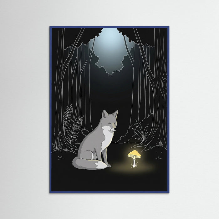 Blue Wood Quiet Companion