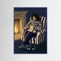 Blue Wood Quiet Companion