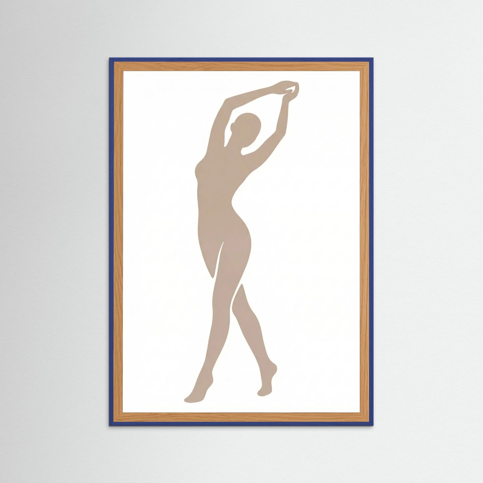 Blue Wood Quiet Contemplation