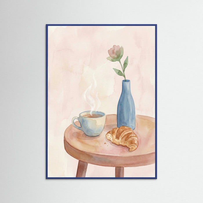 Blue Wood Quiet Corner