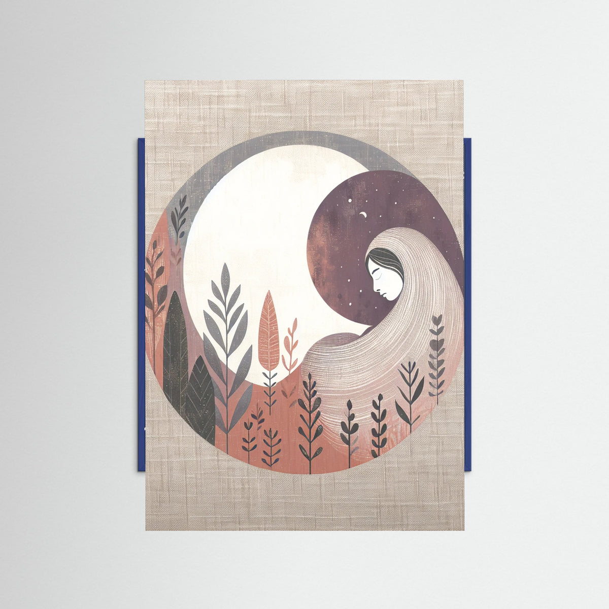 Blue Wood Quiet Dream