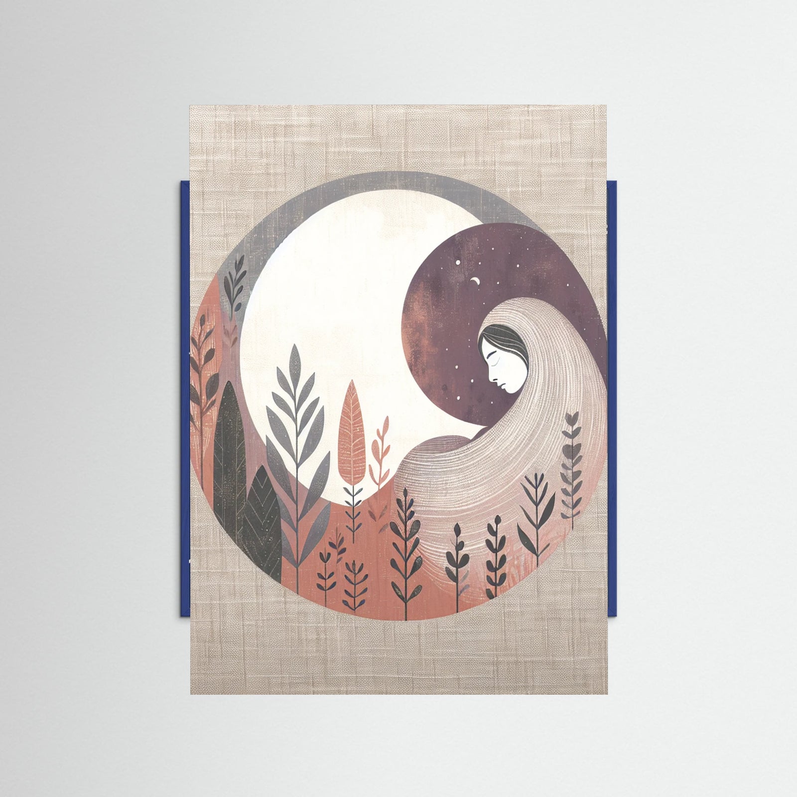 Blue Wood Quiet Dream