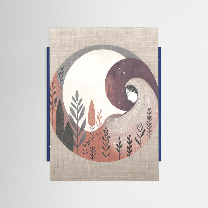 Blue Wood Quiet Dream