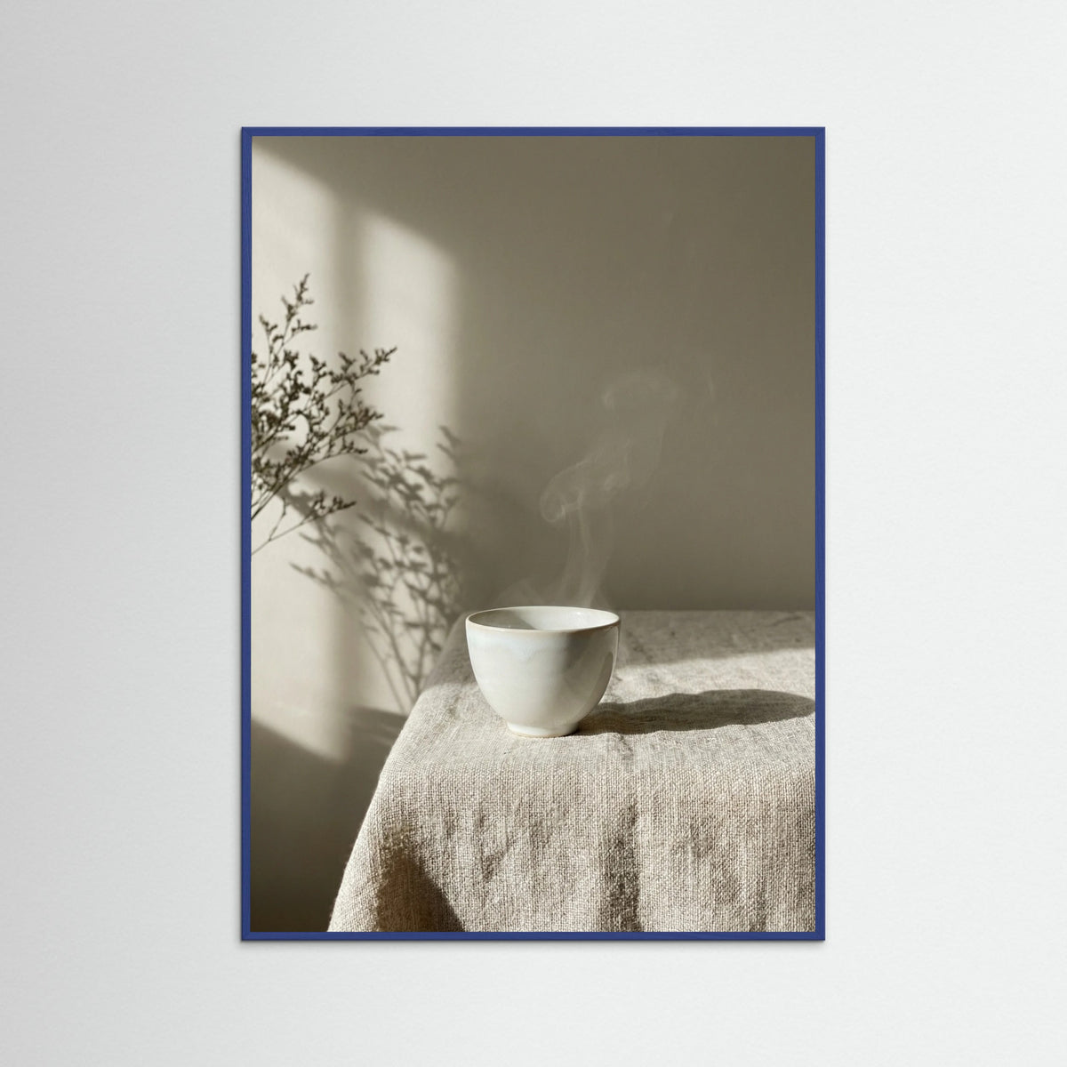 Blue Wood Quiet Glow