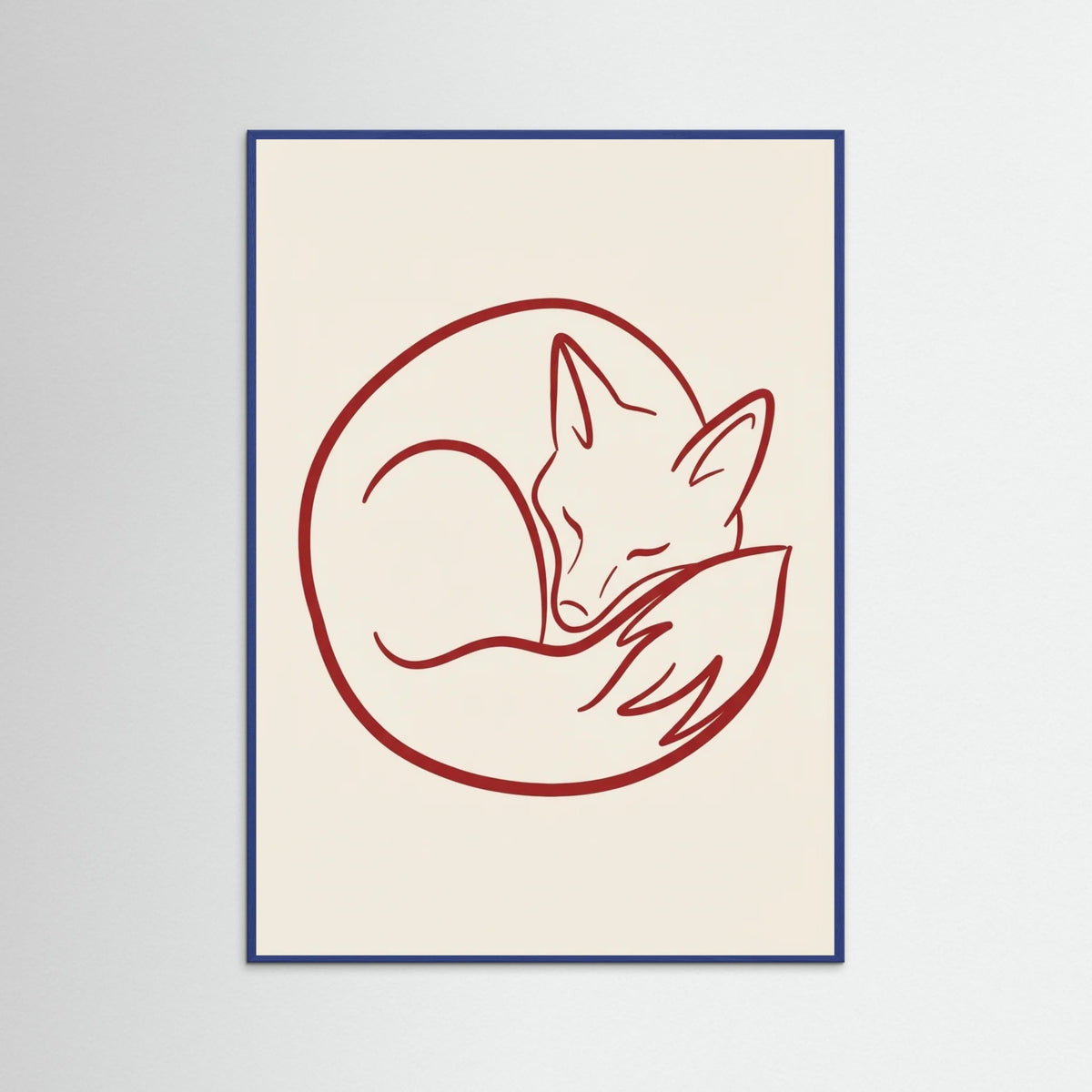 Blue Wood Quiet Reflection