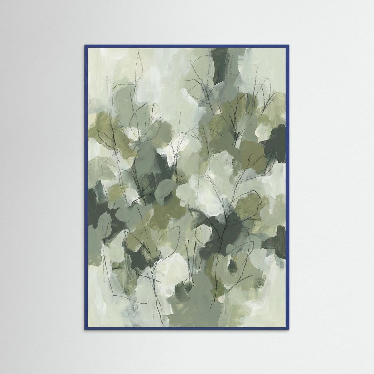 Blue Wood Quietude Green