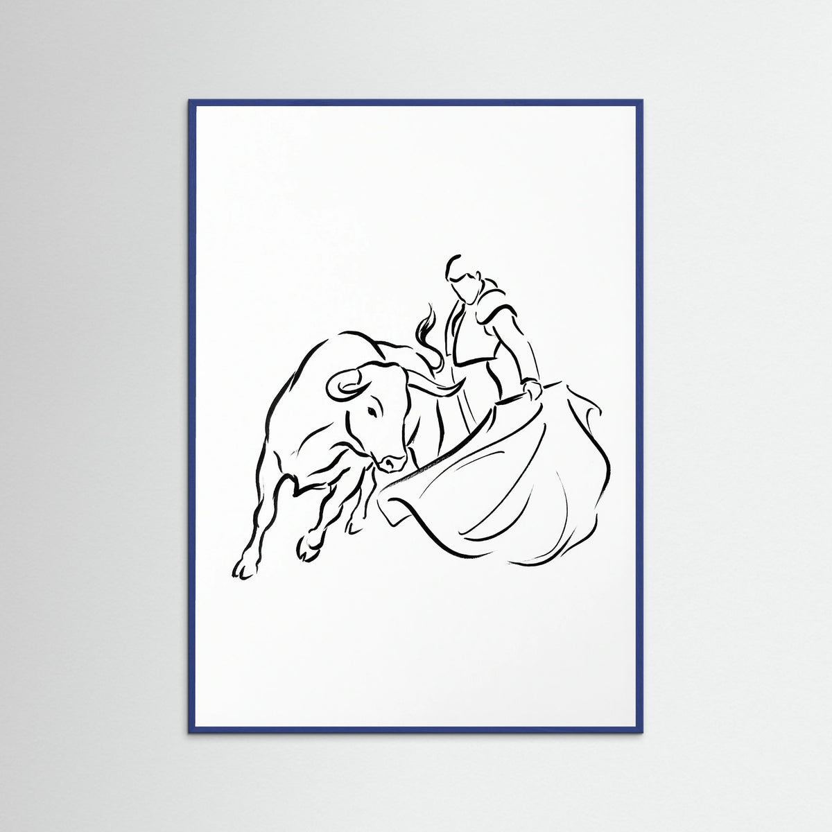 Blue Wood Quixotic Lines