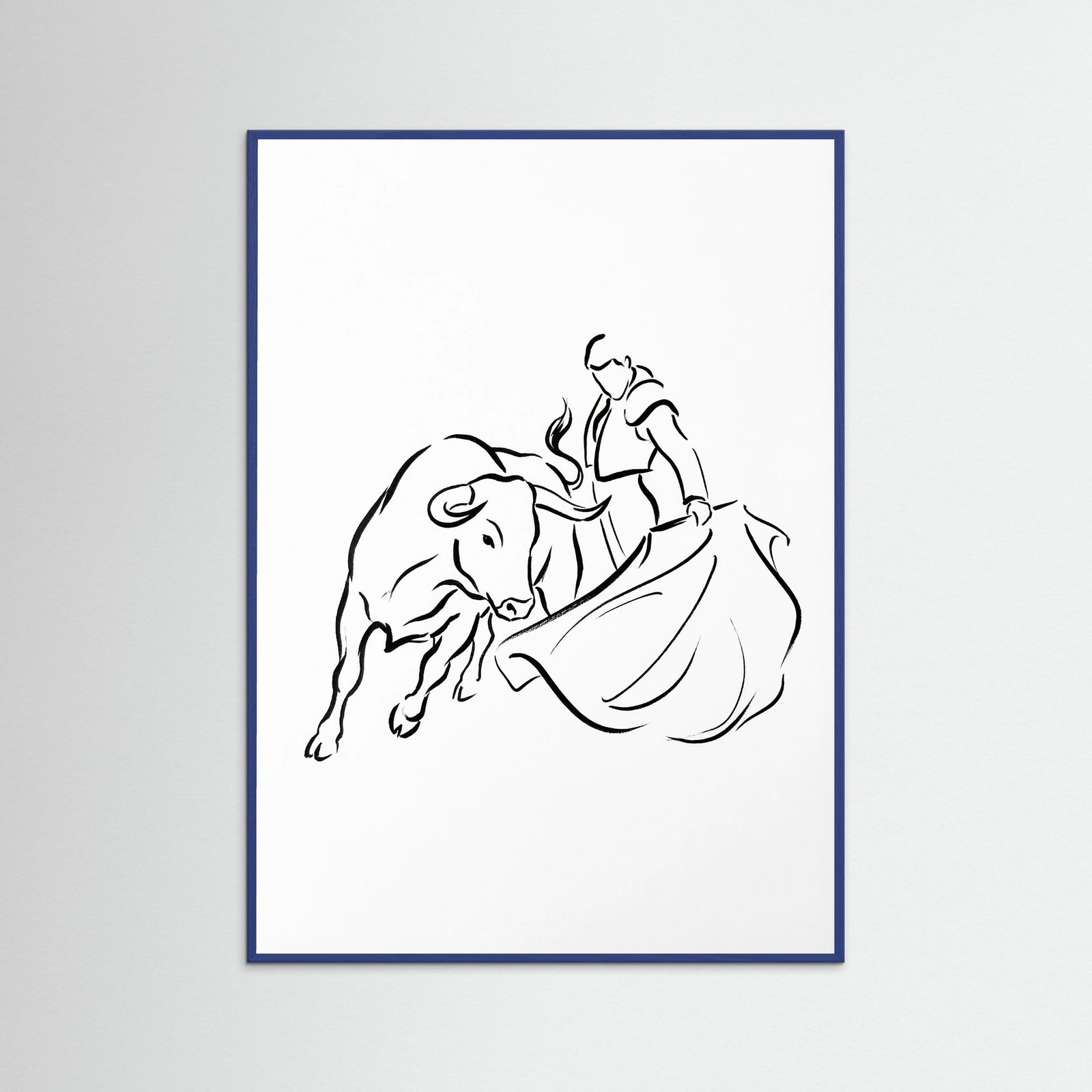 Blue Wood Quixotic Lines