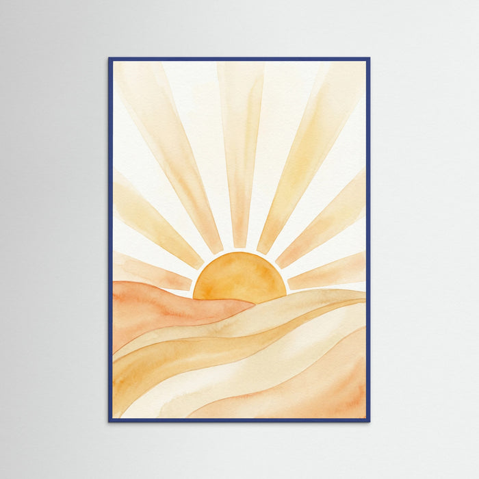 Blue Wood Radiant Dawn