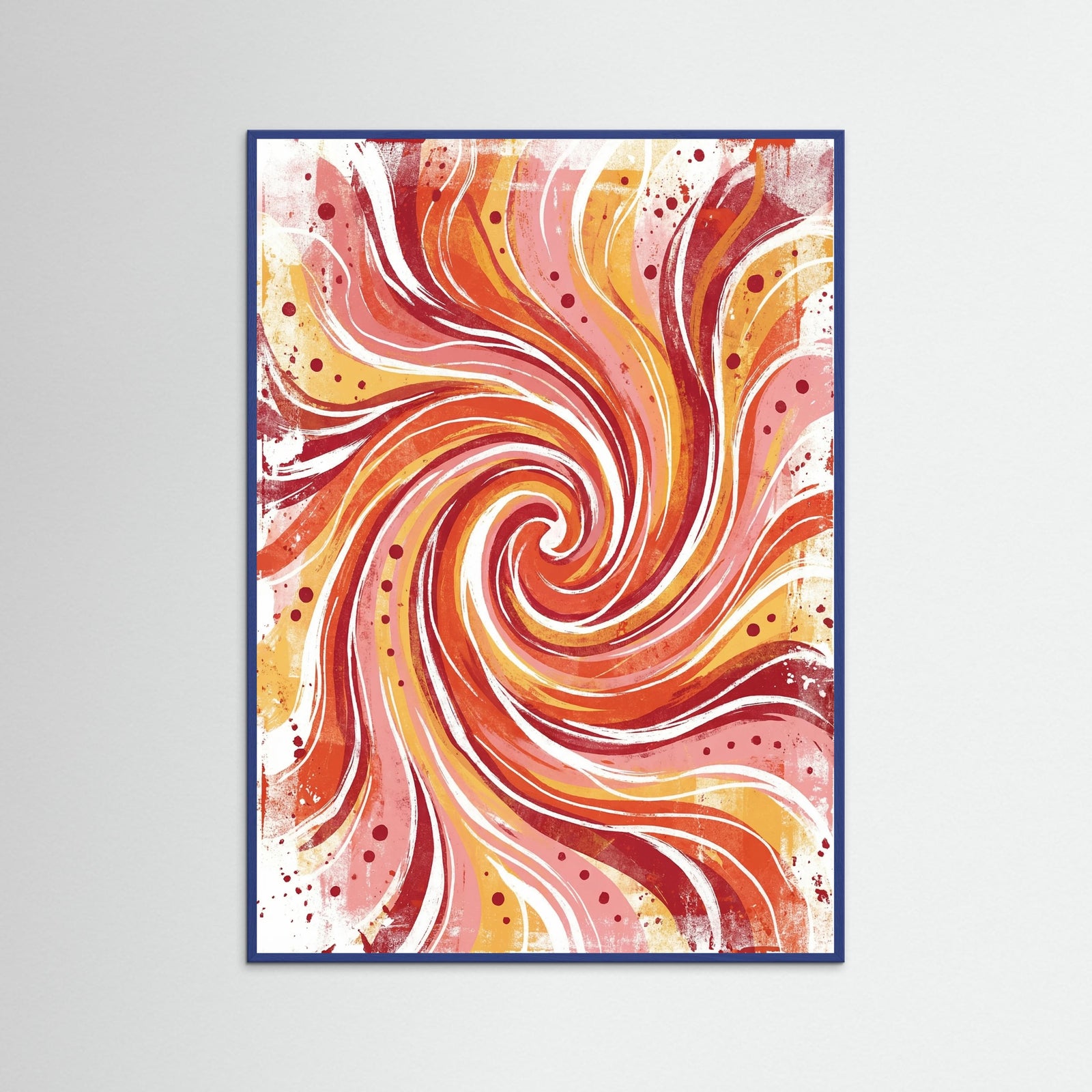 Blue Wood Radiant Spheres