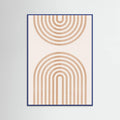 Rainbow Lines 2 Poster – plakat og kunsttryk