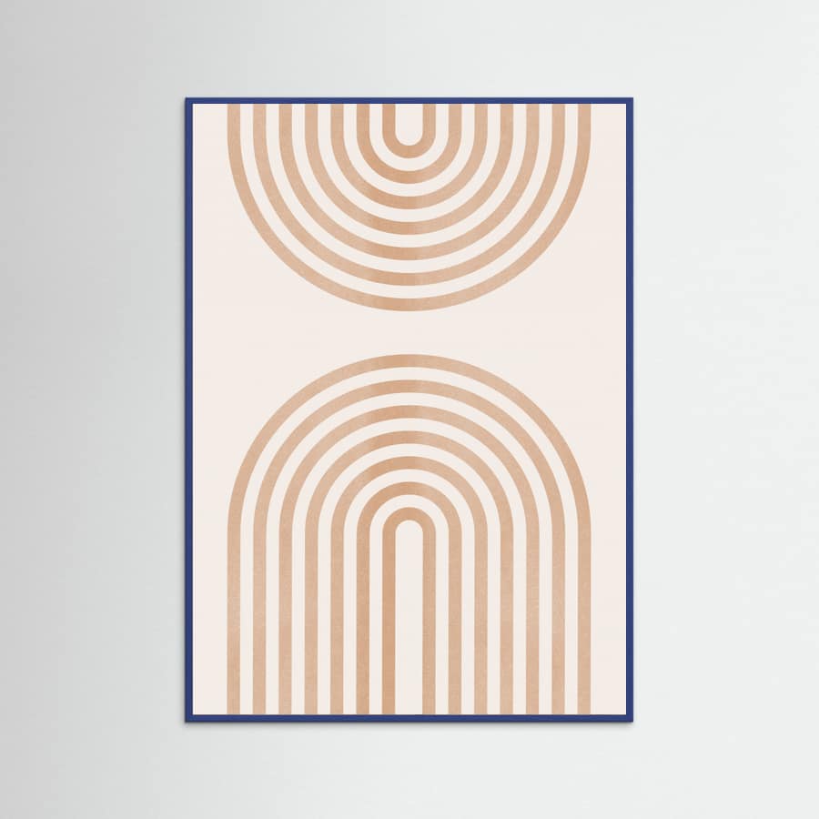 Rainbow Lines 2 Poster – plakat og kunsttryk