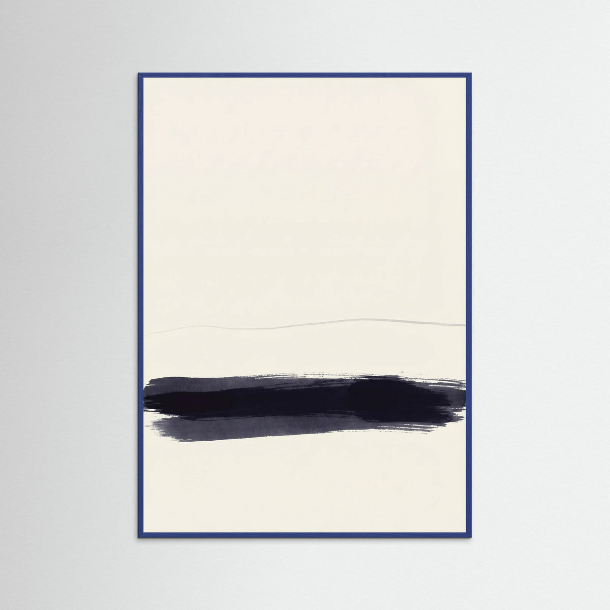 Blue Wood Red Stroke Pome