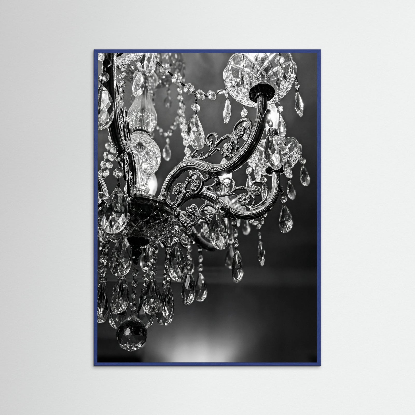 Blue Wood Reflective Dance