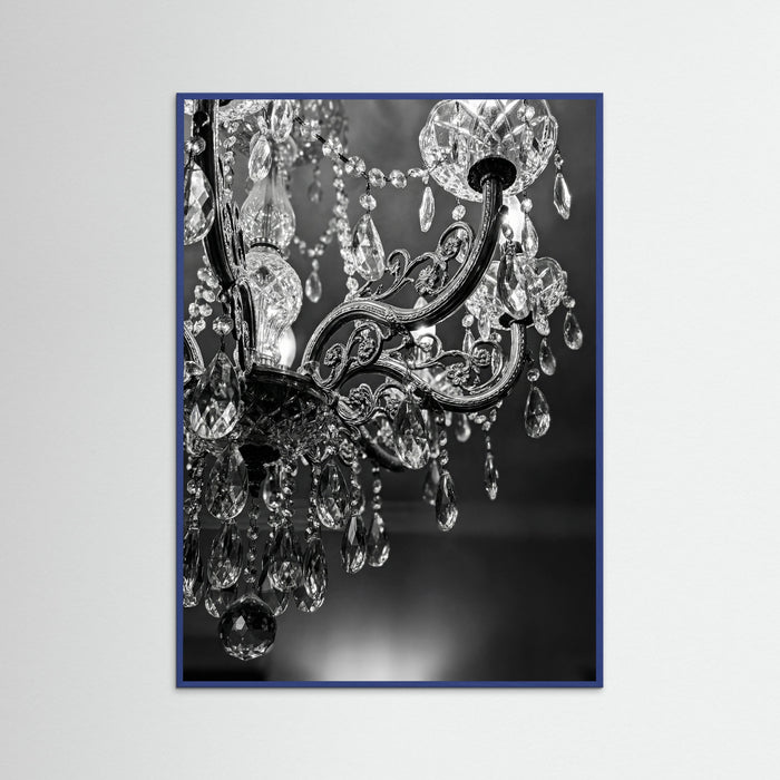 Blue Wood Reflective Dance