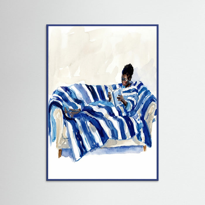 Blue Wood Relaxed Blue Comfort