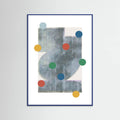 Poster Retro Dots No2. – poster e stampa artistica