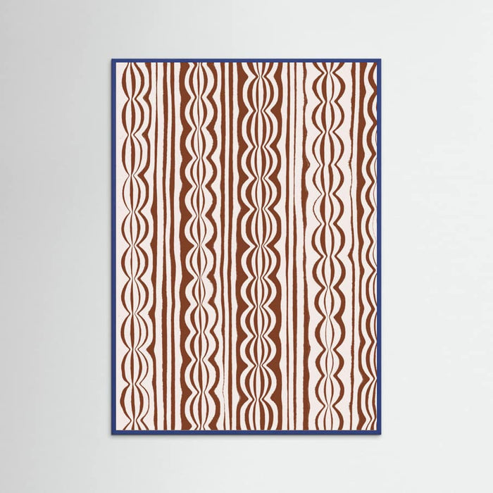 Rhythmic Waves Poster – poster and art print