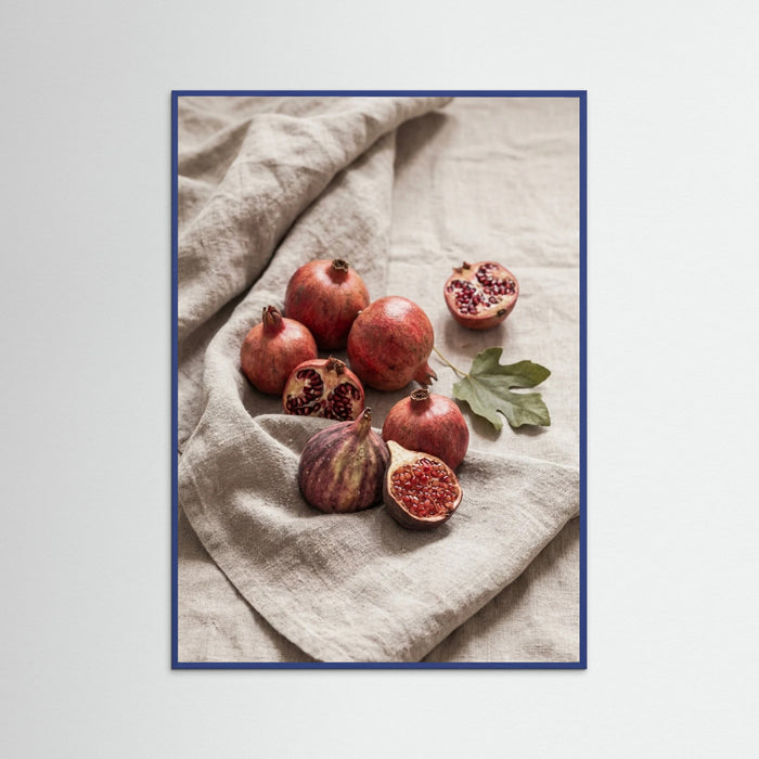 Blue Wood Ripe Rustic Figs